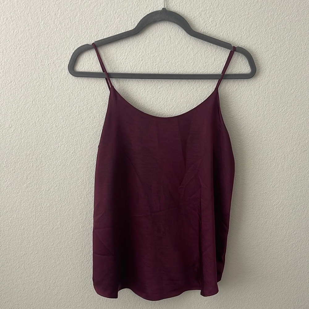 Bar III purple tank top